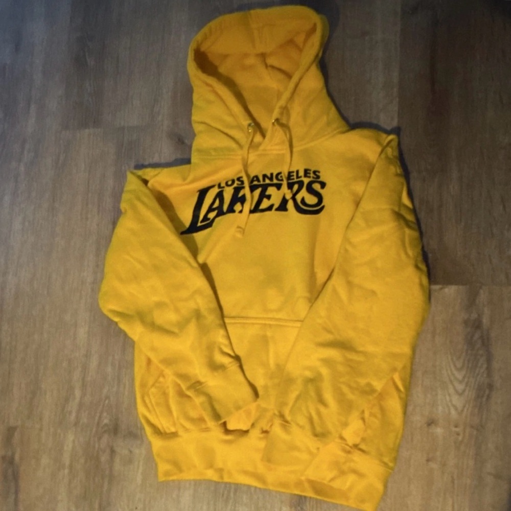 Los Angeles Lakers Yellow Hoodie